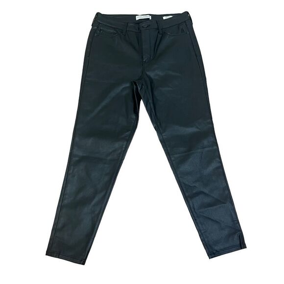 Social Standard by Sanctuary Faux Leather Skinny Ankle Pants Sz 10 - Picture 1 of 10